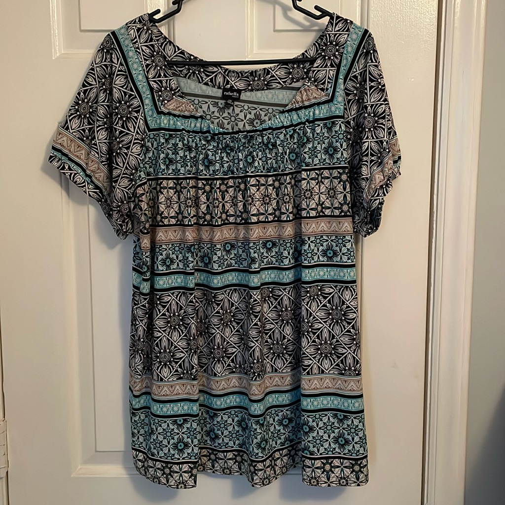 Rafaella Patterned Blouse